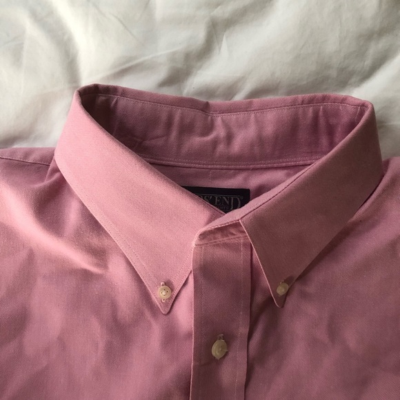 LANDS’ END Pink Summer Shirt - Picture 5 of 7